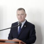 10.03.2022 Czerwona Góra. Wojewódzki Szpital Specjalistyczny. Otwarcie nowego pawilonu. Burmistrz Chęcin Robert Jaworski / Jarosław Kubalski / Radio Kielce