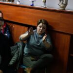 15.03.2022 Kielce. Spotkanie z radnych rodzicami w sprawie połączenia Przedszkola nr 2 ze Szkołą Podstawową nr 5 w Zespół Szkół / Jarosław Kubalski / Radio Kielce