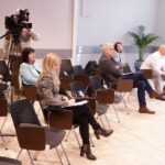 17.03.2022 Kielce. ŚUW. Konferencja na temat uruchomionej przez Polskie Radio Kielce strony internetowej - mieszkania dla obywateli Ukrainy / Jarosław Kubalski / Radio Kielce