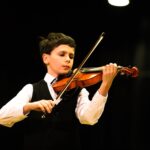 17.03.2022 Kielce. Zespół Państwowych Szkół Muzycznych im. Ludomira Różyckiego. Koncert charytatywny dla Ukrainy. Franciszek Idzik / Jarosław Kubalski / Radio Kielce