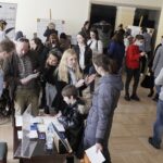 22.03.2022 Kielce. UM. Giełda pracy dla uchodźców wojennych z Ukrainy / Jarosław Kubalski / Radio Kielce