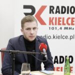 27.03.2022 Radio Kielce. Studio Polityczne. Na zdjęciu Bartosz Pyrz - Konfederacja Ruch Narodowy / Jarosław Kubalski / Radio Kielce