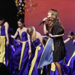 27.03.2022 Kielce. KCK. Koncert dla Ukrainy. Darina Krasnowecka / Jarosław Kubalski / Radio Kielce