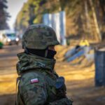 23.03.2022. Granica polsko-białoruska. Patrole Wojska Polskiego / 16 Dywizja Zmechanizowana