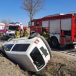 25.03.2022. Hajdaszek. Wypadek / KP PSP w Pińczowie