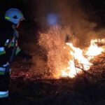 15.03.2022. Świętokrzyskie. Pożary traw i nieużytków / KP PSP w Sandomierzu