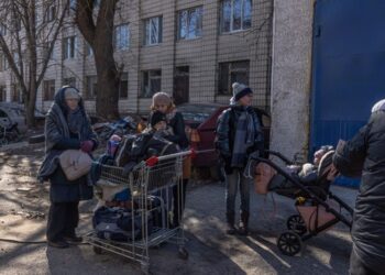 10.03.2022. Ukraina. Irpin / ROMAN PILIPEY / EPA