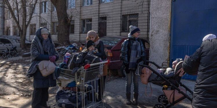 10.03.2022. Ukraina. Irpin / ROMAN PILIPEY / EPA