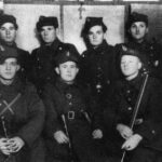 Mjr Hieronim Dekutowski „Zapora” i kpt. Zdzisław Broński „Uskok”, pow. Lubartów, lipiec 1947 r. / IPN