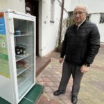 16.03.2022. Ostrowiec Św. Jadłodzielnia przy parafii Sanktuarium Miłosierdzia Bożego. Na zdjęciu: Krzysztof Jankowski - prezes Stowarzyszenia Eldorado / Emilia Sitarska / Radio Kielce