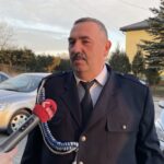 12.03.2022 Miłoszewice. Jednostka OSP. Na zdjęciu Mieczysław Błąd - prezes OSP Miłoszowice / Emilia Sitarska / Radio Kielce