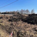 23.03.2022. Suków. Miejsce, w którym powstanie dworzec autobusowy / Wiktor Taszłow / Radio Kielce