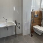 25.03.2022. Opatów. Środowiskowy Dom Samopomocy po budynku dawnej pralni / Starostwo Powiatowe w Opatowie