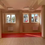 25.03.2022. Opatów. Środowiskowy Dom Samopomocy po budynku dawnej pralni / Starostwo Powiatowe w Opatowie