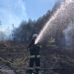 15.03.2022. Świętokrzyskie. Pożary traw i nieużytków / OSP Ruda Maleniecka