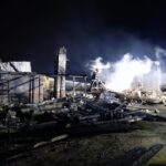 15.03.2022. Wierzbica, gmina Sobków. Pożar warsztatu / OSP Sokołów