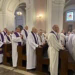 31.03.2022. Ostrowiec Świętokrzyski. Msza pogrzebowa ks. prałata Tadeusza Lutkowskiego / Emilia Sitarska / Radio Kielce