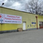 08.03.2022. Ostrowiec Św. Powiatowy Punkt Pomocy Humanitarnej przy ulicy Mickiewicza / Emilia Sitarska / Radio Kielce