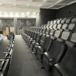 16.03.2022. Ostrowiec Św. Remontowany budynek kina Etiuda / Emilia Sitarska / Radio Kielce