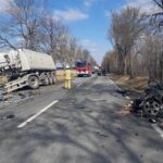 10.03.2022. Wólka Lipowa. Wypadek / KPP Opatów