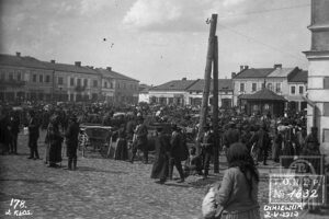 1913 Chmielnik. Rynek / fotopolska.eu