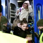 05.03.2022. Sędziszów. Żołnierze z 10. Świętokrzyskiej Brygady Obrony Terytorialnej pomagają uchodźcom z Ukrainy / ppor. Daniel Woś / 10. Świętokrzyska Brygada Obrony Terytorialnej