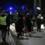 05.03.2022. Sędziszów. Żołnierze z 10. Świętokrzyskiej Brygady Obrony Terytorialnej pomagają uchodźcom z Ukrainy / ppor. Daniel Woś / 10. Świętokrzyska Brygada Obrony Terytorialnej