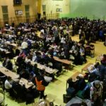 05.03.2022. Sędziszów. Żołnierze z 10. Świętokrzyskiej Brygady Obrony Terytorialnej pomagają uchodźcom z Ukrainy / ppor. Daniel Woś / 10. Świętokrzyska Brygada Obrony Terytorialnej