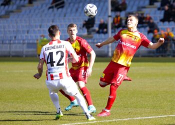 13.03.2022. Kielce. Mecz Korona Kielce - Resovia Rzeszów / Wiktor Taszłow / Radio Kielce