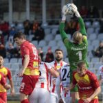 13.03.2022. Kielce. Mecz Korona Kielce - Resovia Rzeszów / Wiktor Taszłow / Radio Kielce