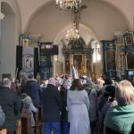 13.03.2022. Bieliny. Uroczystości upamiętniające ofiary mordu dokonanego przez hitlerowców w 1944 roku / Paulina Michta / Radio Kielce