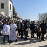 13.03.2022. Bieliny. Uroczystości upamiętniające ofiary mordu dokonanego przez hitlerowców w 1944 roku / Paulina Michta / Radio Kielce