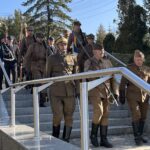 13.03.2022. Bieliny. Uroczystości upamiętniające ofiary mordu dokonanego przez hitlerowców w 1944 roku / Paulina Michta / Radio Kielce