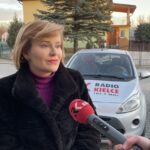 12.03.2022 Miłoszewice. Jednostka OSP. Na zdjęciu wiceminister sportu Anna Krupka / Emilia Sitarska / Radio Kielce