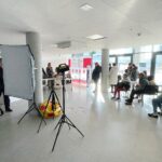 17.03.2022. Kielce. Ukraińcy oczekujący na wyrobienie numeru PESEL / Paulina Michta / Radio Kielce