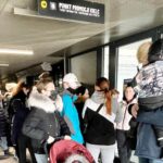 17.03.2022. Kielce. Ukraińcy oczekujący na wyrobienie numeru PESEL / Paulina Michta / Radio Kielce