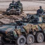 08.04.2022. Nowa Dęba. Polsko-amerykańskie ćwiczenia / 18 Dywizja Zmechanizowana