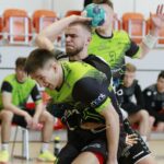 02.04.2022. Kielce. Mecz I ligi piłkarzy ręcznych: AZS UJK Kielce - MTS Chrzanów / Krzysztof Klimek