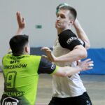 02.04.2022. Kielce. Mecz I ligi piłkarzy ręcznych: AZS UJK Kielce - MTS Chrzanów / Krzysztof Klimek