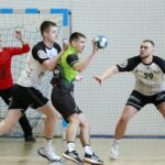 02.04.2022. Kielce. Mecz I ligi piłkarzy ręcznych: AZS UJK Kielce - MTS Chrzanów / Krzysztof Klimek