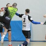 02.04.2022. Kielce. Mecz I ligi piłkarzy ręcznych: AZS UJK Kielce - MTS Chrzanów / Krzysztof Klimek