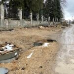 07.04.2022. Końskie. Remont ulica Piłsudskiego / Magdalena Galas-Klusek / Radio Kielce