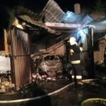 06.04.2022. Pierzchnica. Pożar / OSP Gumienice