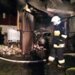 06.04.2022. Pierzchnica. Pożar / OSP Gumienice