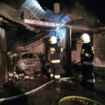 06.04.2022. Pierzchnica. Pożar / OSP Gumienice