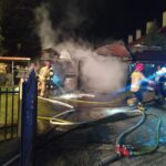 06.04.2022. Pierzchnica. Pożar / OSP Gumienice