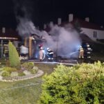 06.04.2022. Pierzchnica. Pożar / OSP Gumienice