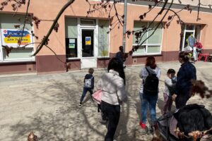 Kielce. Punkt Pomocy dla Uchodźców z Ukrainy / Wiktor Taszłow / Radio Kielce