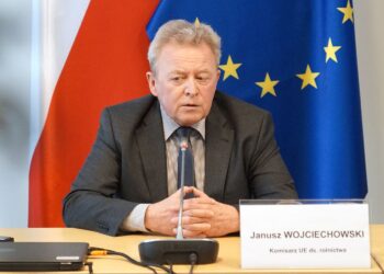 Komisarz ds. rolnictwa w UE Janusz Wojciechowski / MRiRW
