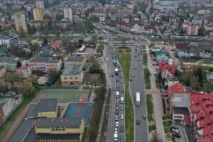 20.04.2022 Kielce. Ulica Solidarności. Korek / Jarosław Kubalski / Radio Kielce